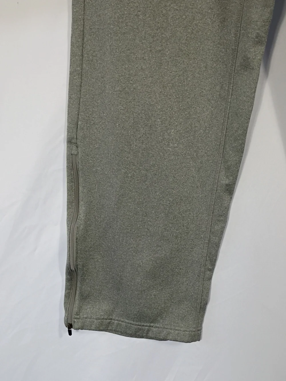 EUC Nike Gray Side Zip Sweatpants Mens Size Medium Athleisure Lounge Athletic